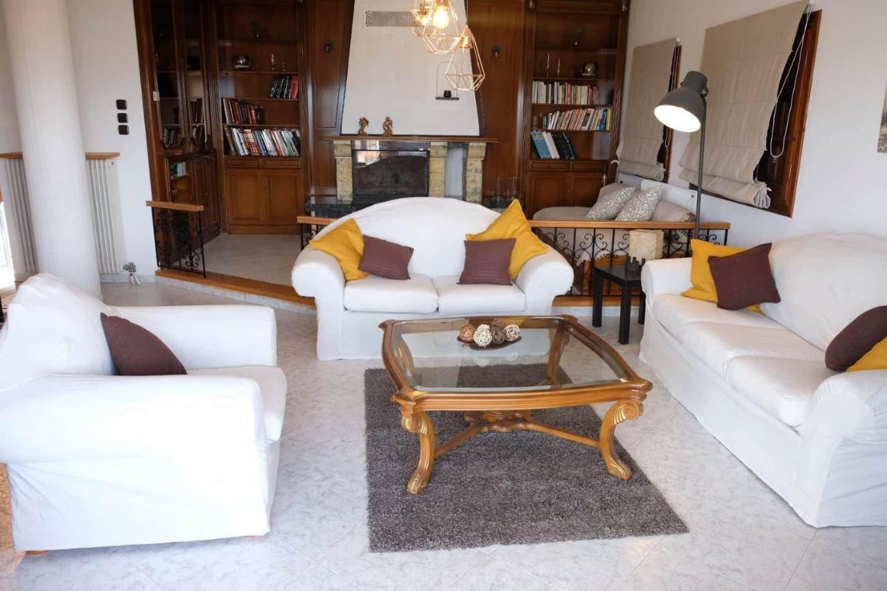 Villa Sofia Marathos  Ngoại thất bức ảnh